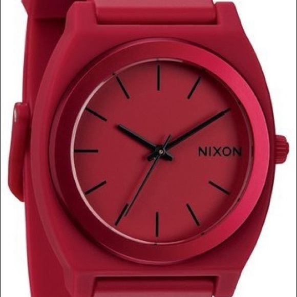 Nixon Time Teller P - Dark Red Ano